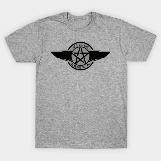 Ride or Die - 15 Years of SPN T-Shirt by SuperWiki